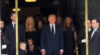 Donald Trump Attends Ex-Wife, Ivana’s Funeral