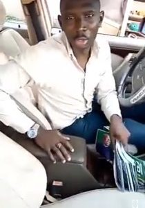 Peter Obi’s Supporter Shares Posters, Caps And T-shirts To Northerners