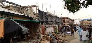 Three-storey Building Under Construction Collapses In Lagos