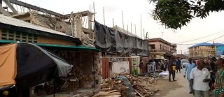 Three-storey Building Under Construction Collapses In Lagos