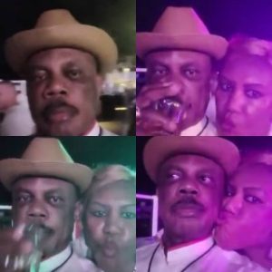 Video Of Willie Obiano & His Wife, Ebele Enjoying Nightlife In A Foreign Country