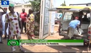 APC Distributes Food Items To Residents In Anambra State