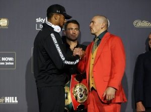 Adesanya Charges Joshua To Copy His Tactics Against Usyk