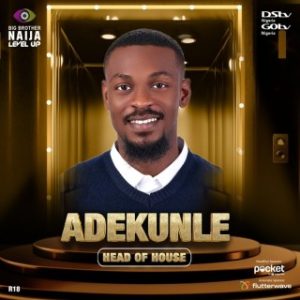 BBNaija: Adekunle Wins Head Of House 