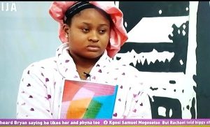 Bbnaija: Amaka Issued A Strike For Microphone Infringement