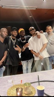 INCOMING JAM!! Davido Excites Fans With Recent Studio Link-up With Usher