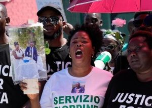Protest Marches In Italy To Demand Justice For Nigerian Man Beaten To Death