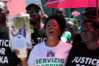 Protest Marches In Italy To Demand Justice For Nigerian Man Beaten To Death
