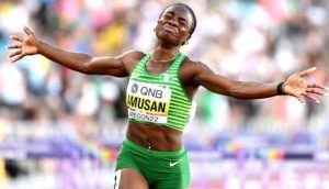 Tobi Amusan Finishes Second In Lausanne Diamond League