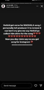 Carter Efe & Berri-Tiga Drag Each Other Over ‘Machala’ Song Ownership (See Full Gist Here)