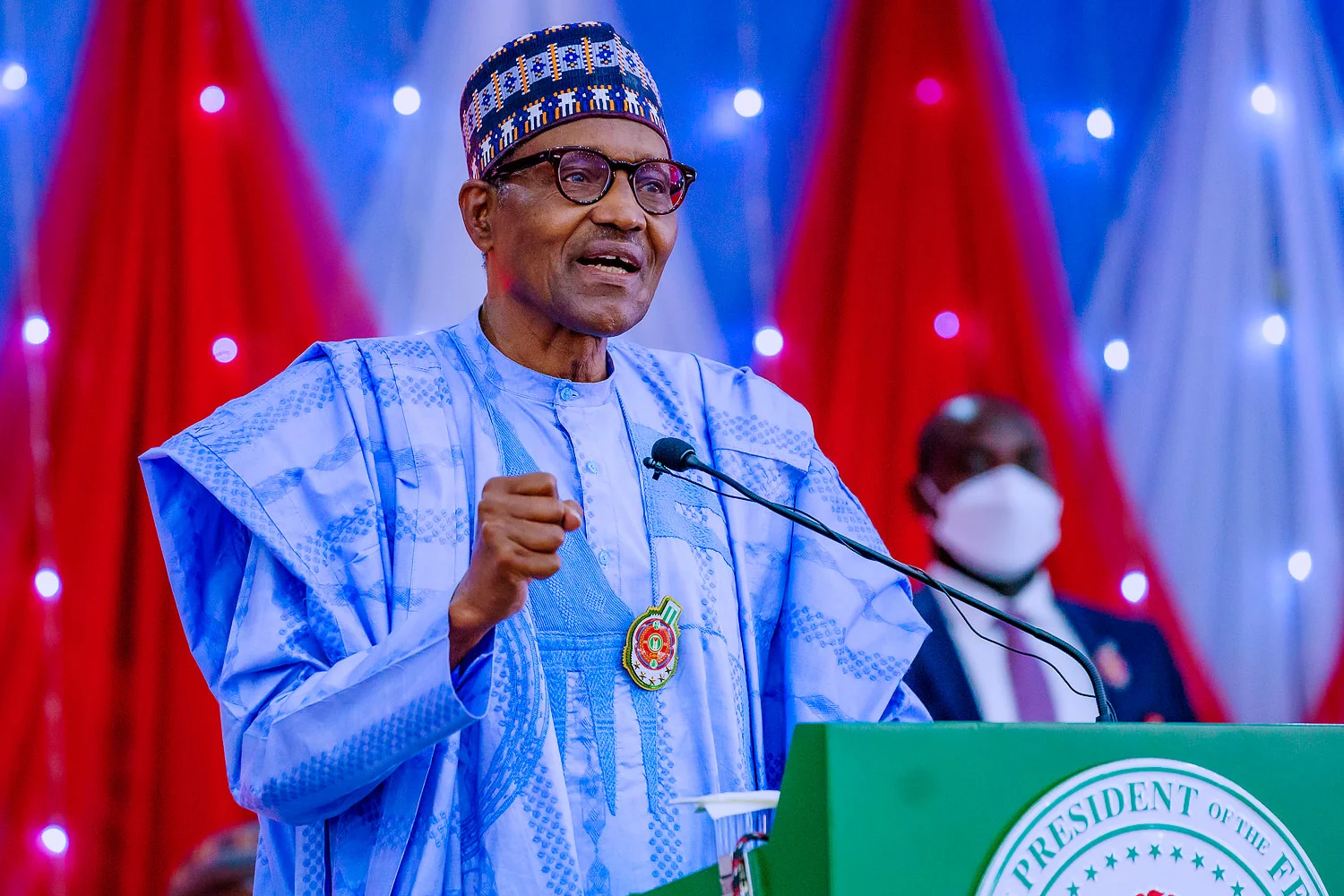 Buhari Applauds Military As He Meets Freed Train Passengers In Kaduna