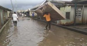 Eight Persons Killed As Flood Washes Pythons, Dangerous Sea Reptiles Into Niger Delta Communities