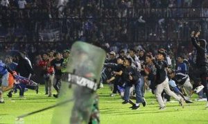 OMG!! 174 People Feared Dead After Riot In Football Stadium