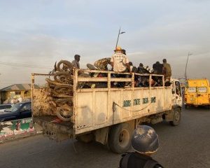 Lagos Task Force Raids Okada Riders, Confiscates 70 Motorcycles In Abule Egba