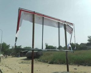 Photos: Atiku Billboards Destroyed In The North