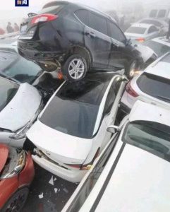 200 Cars Involved In Massive Collision In China's Zhengzhou due to dense fog