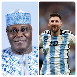 Atiku Congratulates Messi. Nigerians React