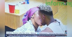 BBTitans: Juicy Jay Shouts ‘Chineke’ After Kissing Yvonne