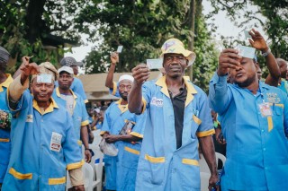 NATA Members Endorse Tinubu And Sanwo-Olu, Display PVCs