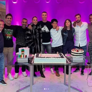 Cristiano Ronaldo Celebrates Turning 38 With Three Birthday Cakes