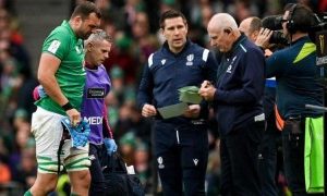 Tadhg Beirne: Ireland lock to miss rest of Six Nations with ankle injury