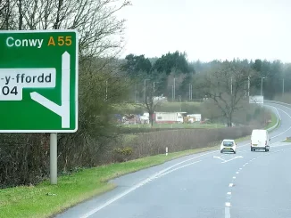 A55: Two weeks of roadworks begin on westbound section