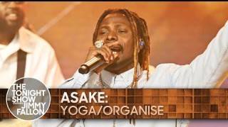 Asake Performs “Yoga And Organise” On The Tonight Show