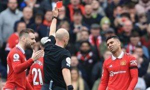 Casemiro: Manchester United decide not to appeal against red card