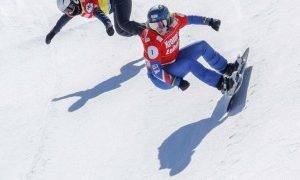 Charlotte Bankes: Briton wins back-to-back Snowboard Cross World Cups