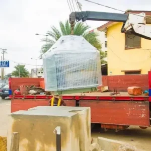 Desmond Elliot Gives Out Brand New Transformers To His Constituents Ahead Of Elections
