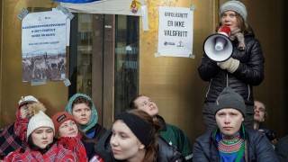 Greta Thunberg has joined a protest against wind farms. Here’s why.