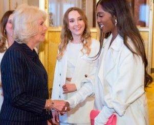 IWD - Tiwa Savage Meets Queen Consort, Camilla