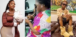 I’m Your Mini-god – Eniola Badmus Tells Small Doctor After Giving Him New Naira Notes (Video)