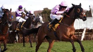 Imperial Cup: Favourite Iceo wins at Sandown for Paul Nicholls