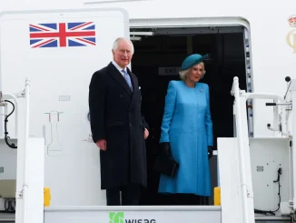 King Charles III arrives in Germany for first overseas visit as monarch