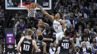 NBA: Giannis Antetokounmpo leads Milwaukee Bucks to win on injury return