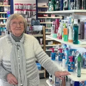 Newport: Betty Pritchard works on after 57 years in pharmacy