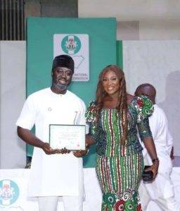 Prince Odi Okojie Dedicates Certificate Of Return To His Wife, Mercy Johnson