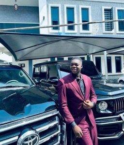 Skit Maker, Cute Abiola Acquires Two Cars (Photos/Video)