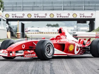 This Michael Schumacher Ferrari just smashed auction records