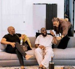 Tony Elumelu Invites Davido To His Mansion For Daughter’s 21st Birthday (Photos/Video)