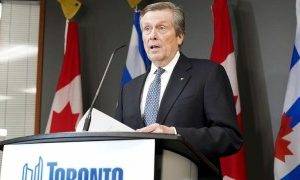 Toronto mayor steps down after relationship with former staffer