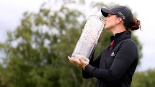 ‘We are this good’: Swedish golf’s rising star hopes history-making win will be watershed moment for women’s game