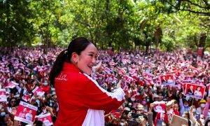 A coup ousted her father. Now she’s taking on the military in Thailand’s election