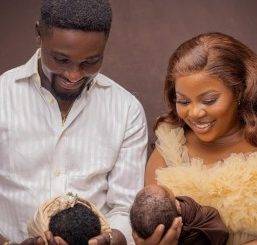 Actors, Seyi Edun And Adeniyi Johnson Share Lovely Photos With Their Twins As They Clock 41 Days