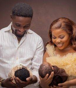 Actors, Seyi Edun And Adeniyi Johnson Share Lovely Photos With Their Twins As They Clock 41 Days