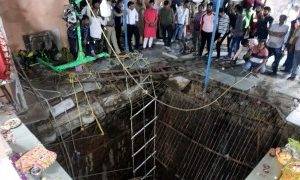 At least 35 killed after falling into underground stepwell in Indian temple