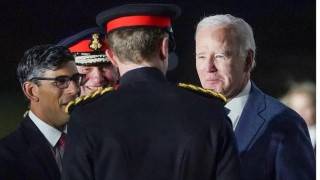 Joe Biden in Belfast to mark 25th anniversary of Good Friday Agreement