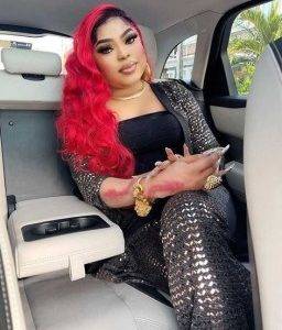 My Monthly Skincare Costs Over N2.6 Million – Bobrisky Shows Off Skincare Products (Video)