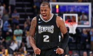 NBA play-offs Memphis Grizzlies level series with LA Lakers in game two